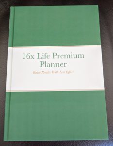 16x life premium annual planner