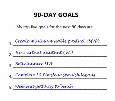 90-day-goals-example